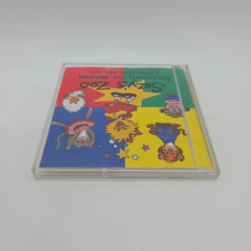 Bernina Embroidery Card. Suzy's Zoo Collection No. 101 Bernette For Bernina